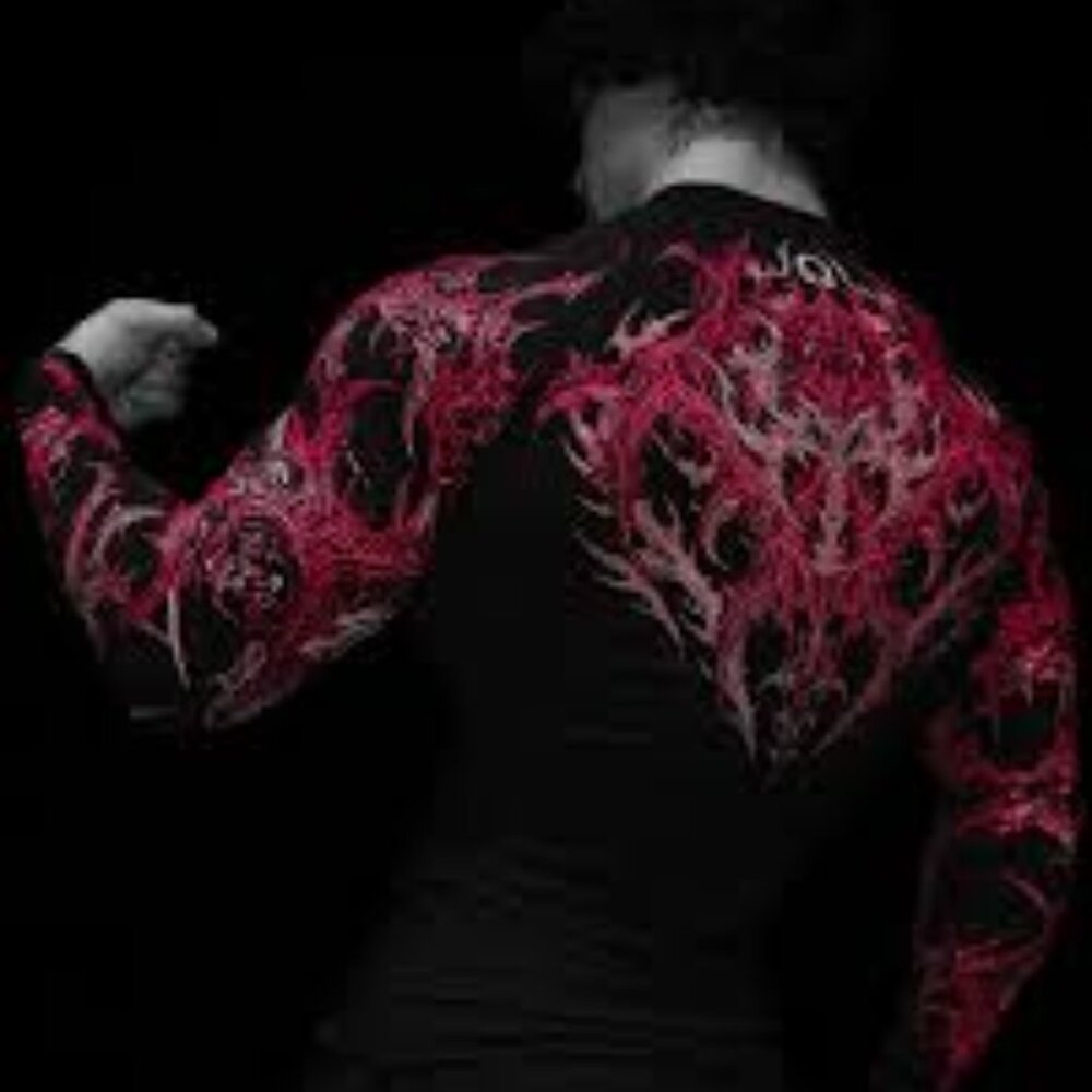 Breathe Divinity Void Tech™ Infernal longsleeve Compression [RUBY]